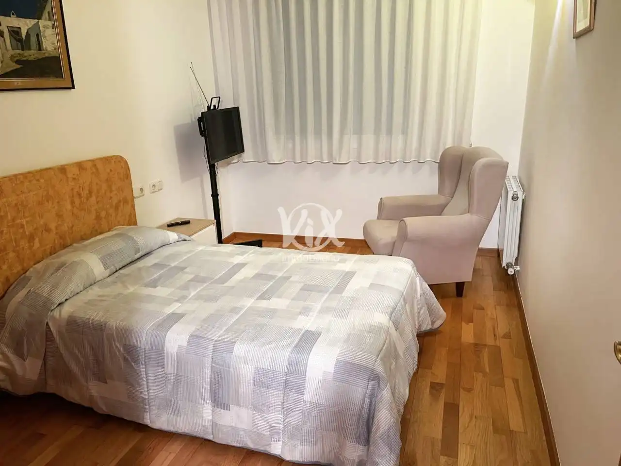 Bedroom of Flat for sale in Sant Andreu de Llavaneres  with Air Conditioner, Heating and Parquet flooring