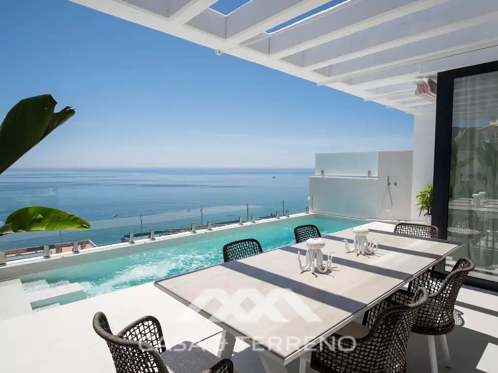 Terraza de Casa o chalet en venta en Almuñécar con Aire acondicionado, Calefacción y Piscina