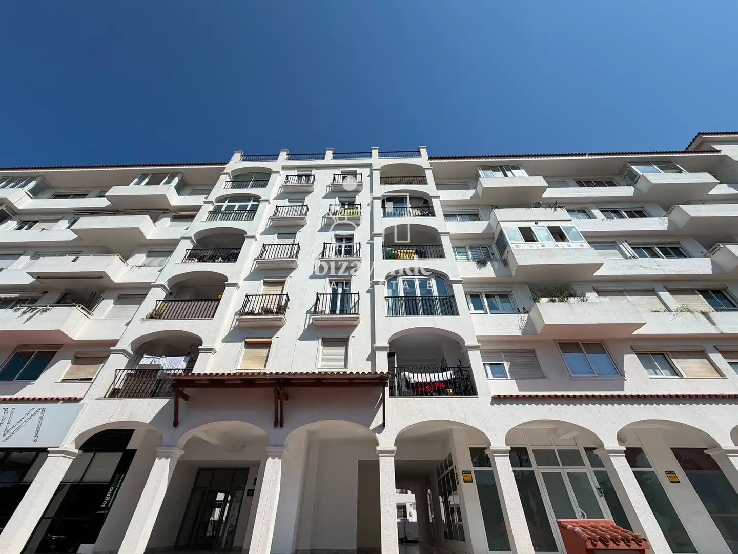 Exterior view of Flat for sale in Eivissa  with Air Conditioner, Swimming Pool and Furnished