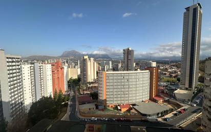 Vista exterior de Apartament en venda en Benidorm amb Jardí privat, Terrassa i Piscina comunitària