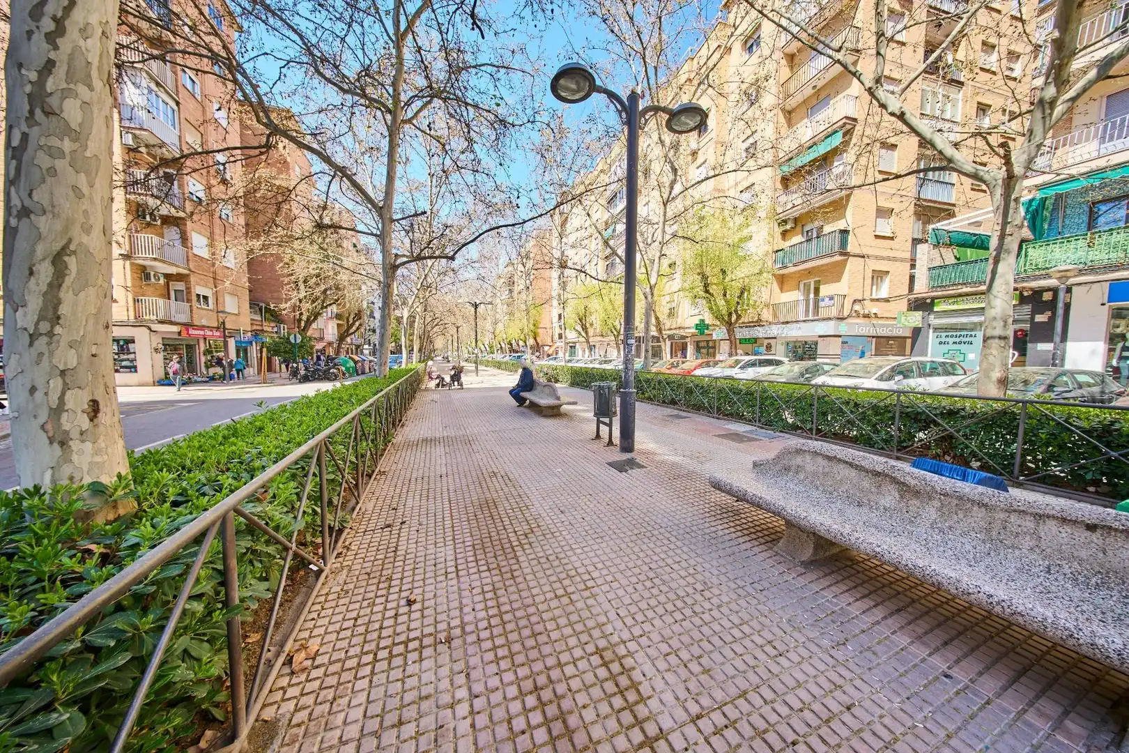 Exterior view of Flat for sale in Granada  with Air Conditioner and Balcony