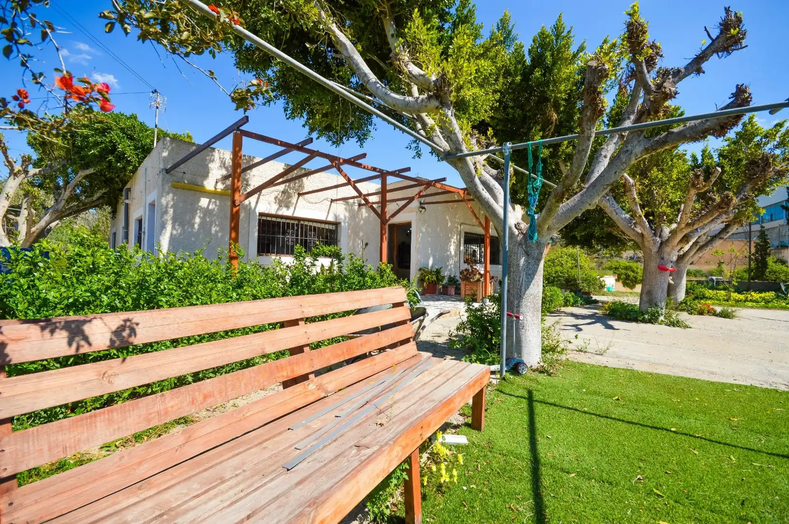 Jardí de Finca rústica en venda en Pechina amb Aire condicionat, Jardí privat i Terrassa