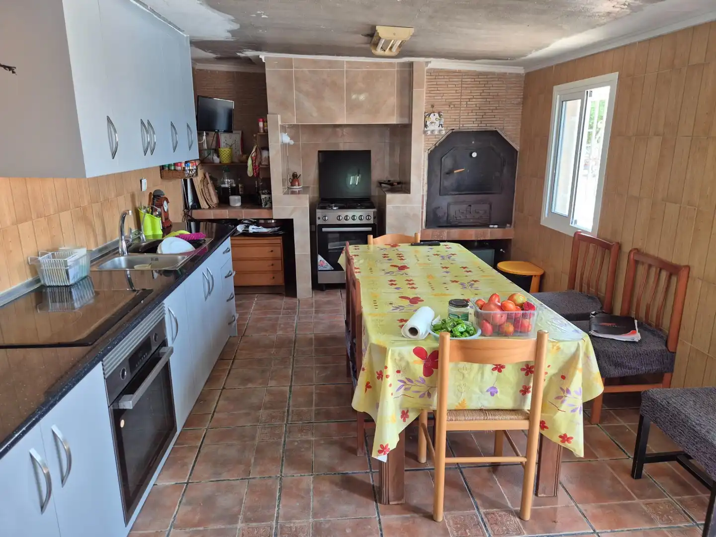Cocina de Casa o chalet en venta en Aspe con Aire acondicionado, Calefacción y Jardín privado