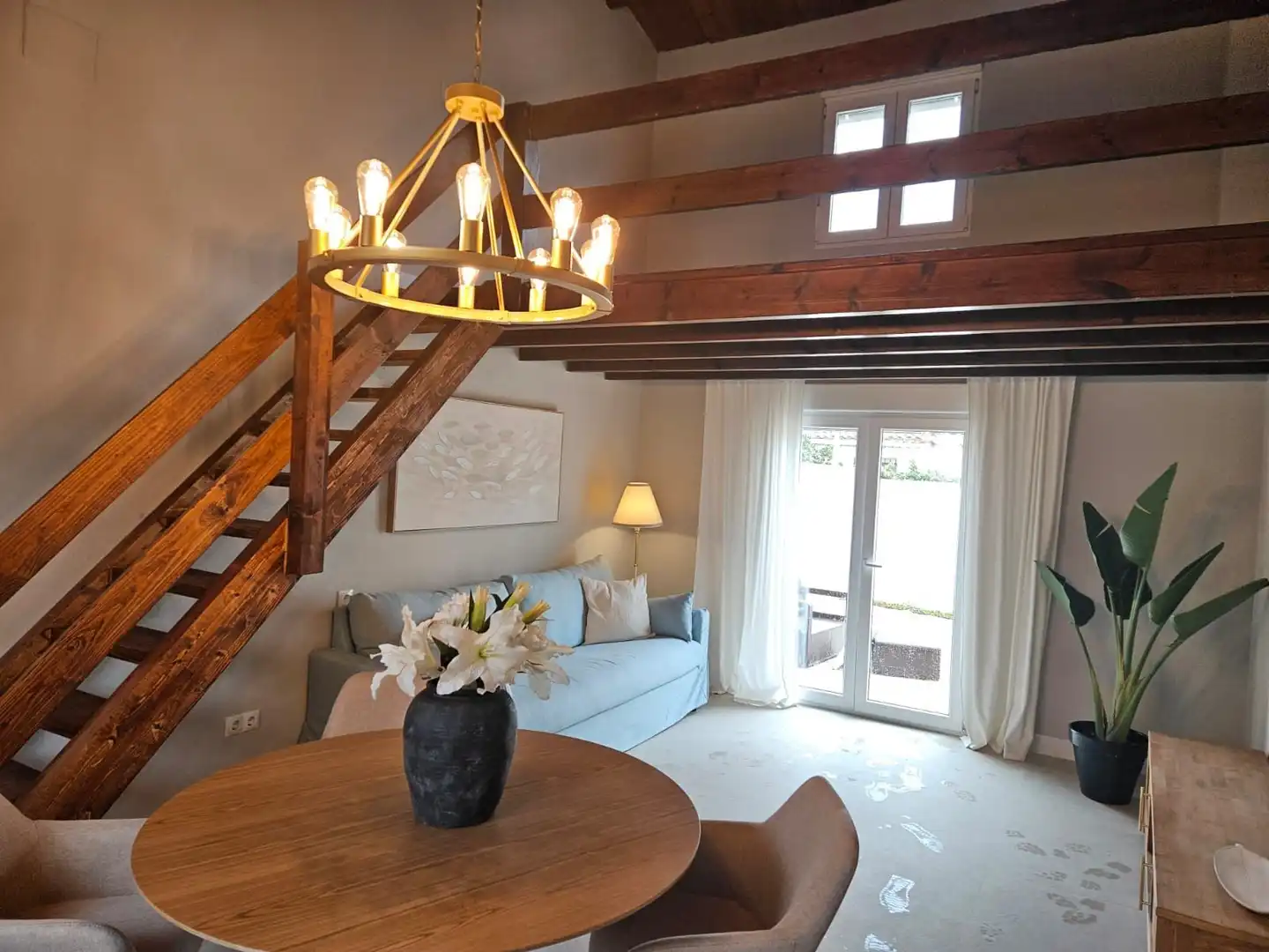 Living room of Houses for sale in Dénia  with Air Conditioner, Private garden and Furnished