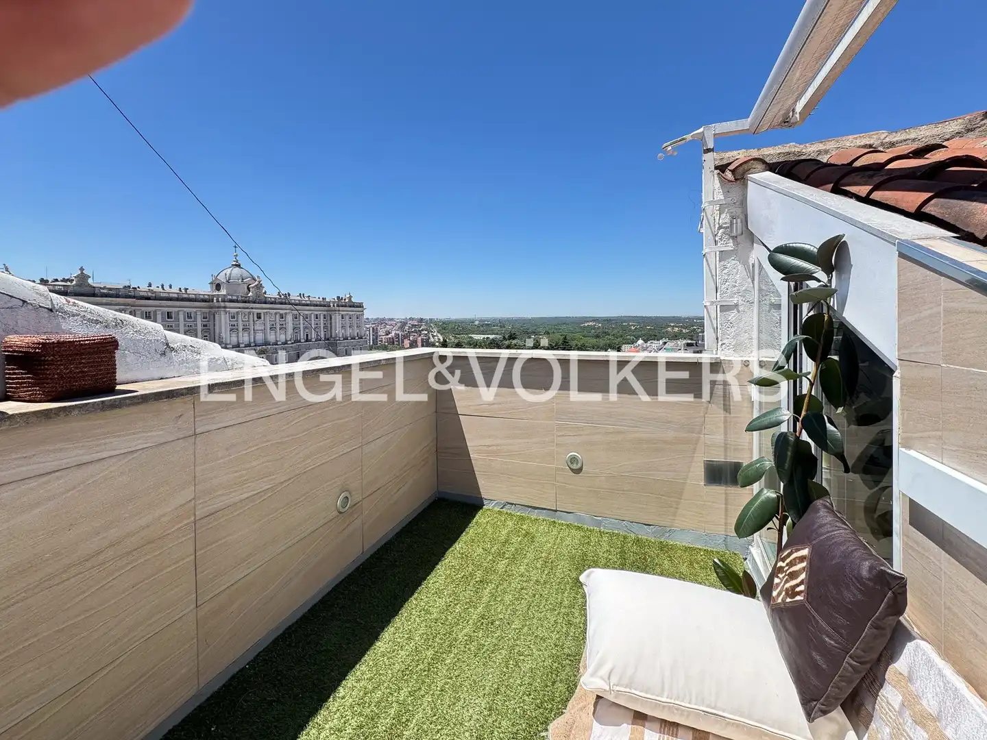 Terrace of Flat for rent in Madrid  with Air Conditioner, Heating and Terrace