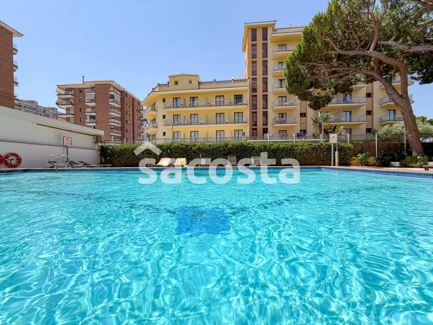 Schwimmbecken von Wohnungen zum Verkauf in Blanes mit Heizung, Terrasse und Balkon