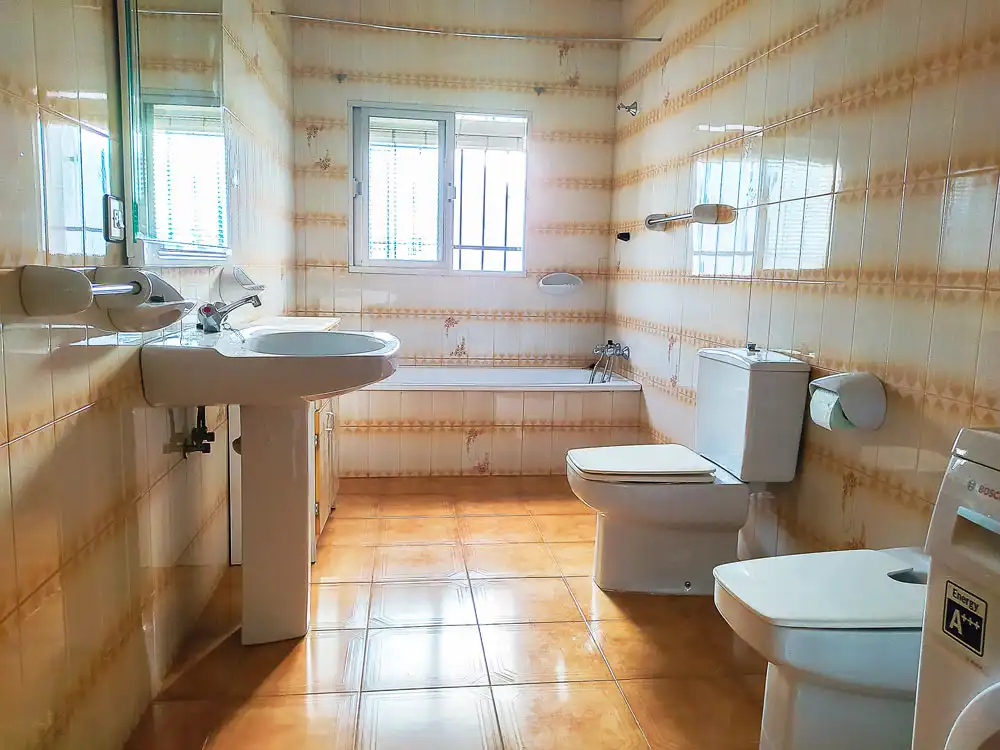 Baño de Casa o chalet en venta en Corral de Calatrava con Calefacción, Amueblado y Horno