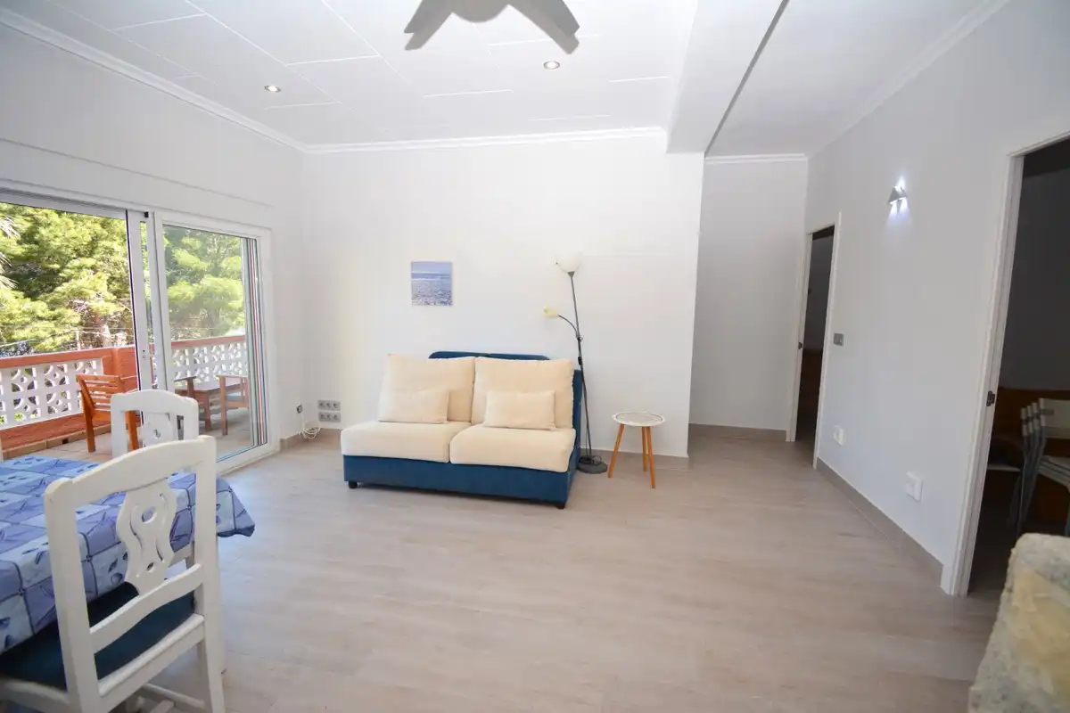 Living room of Attic for sale in Dénia  with Air Conditioner and Terrace