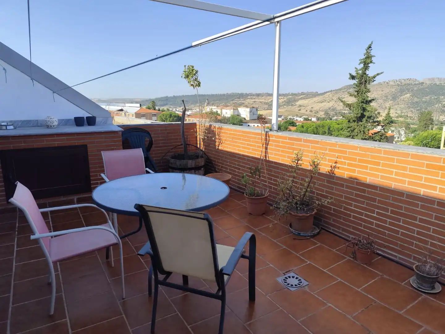 Terraza de Ático en venta en Zafra con Aire acondicionado, Calefacción y Jardín privado