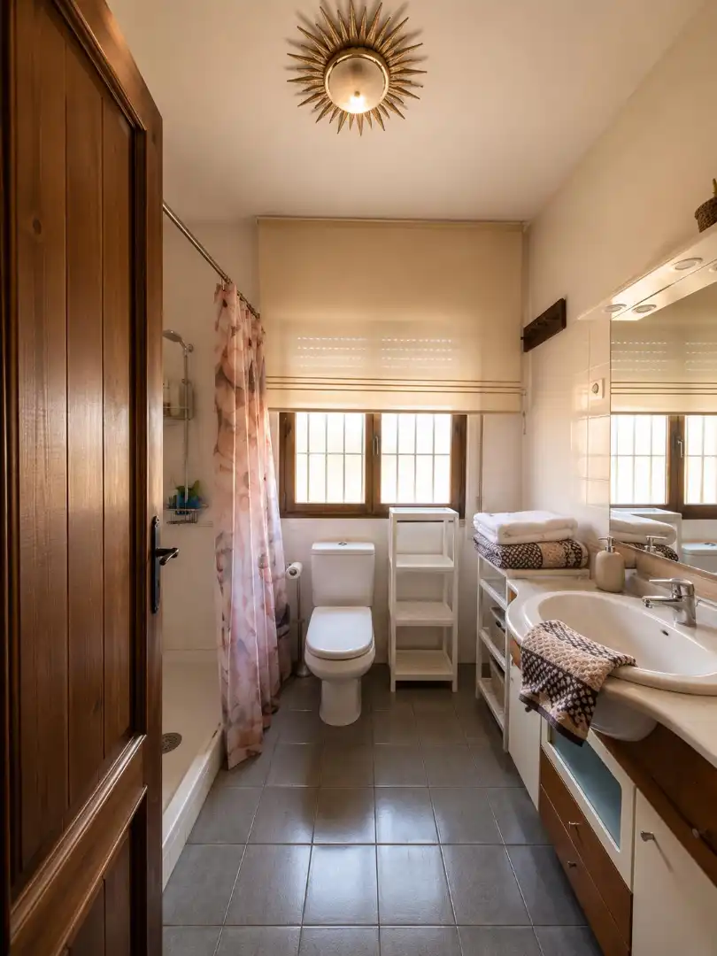 Bathroom of Detached homes for sale in Torrejón de la Calzada  with Air Conditioner, Heating and Private garden