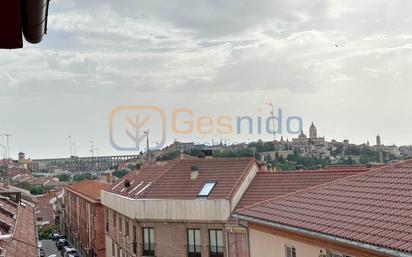 Exterior view of Flat for sale in Segovia Capital  with Air Conditioner, Heating and Terrace