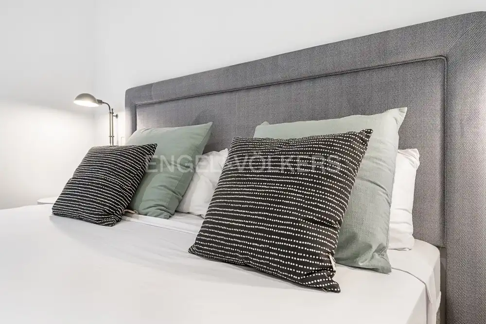 Habitación de Apartamento de alquiler en Madrid con Aire acondicionado, Calefacción y Amueblado