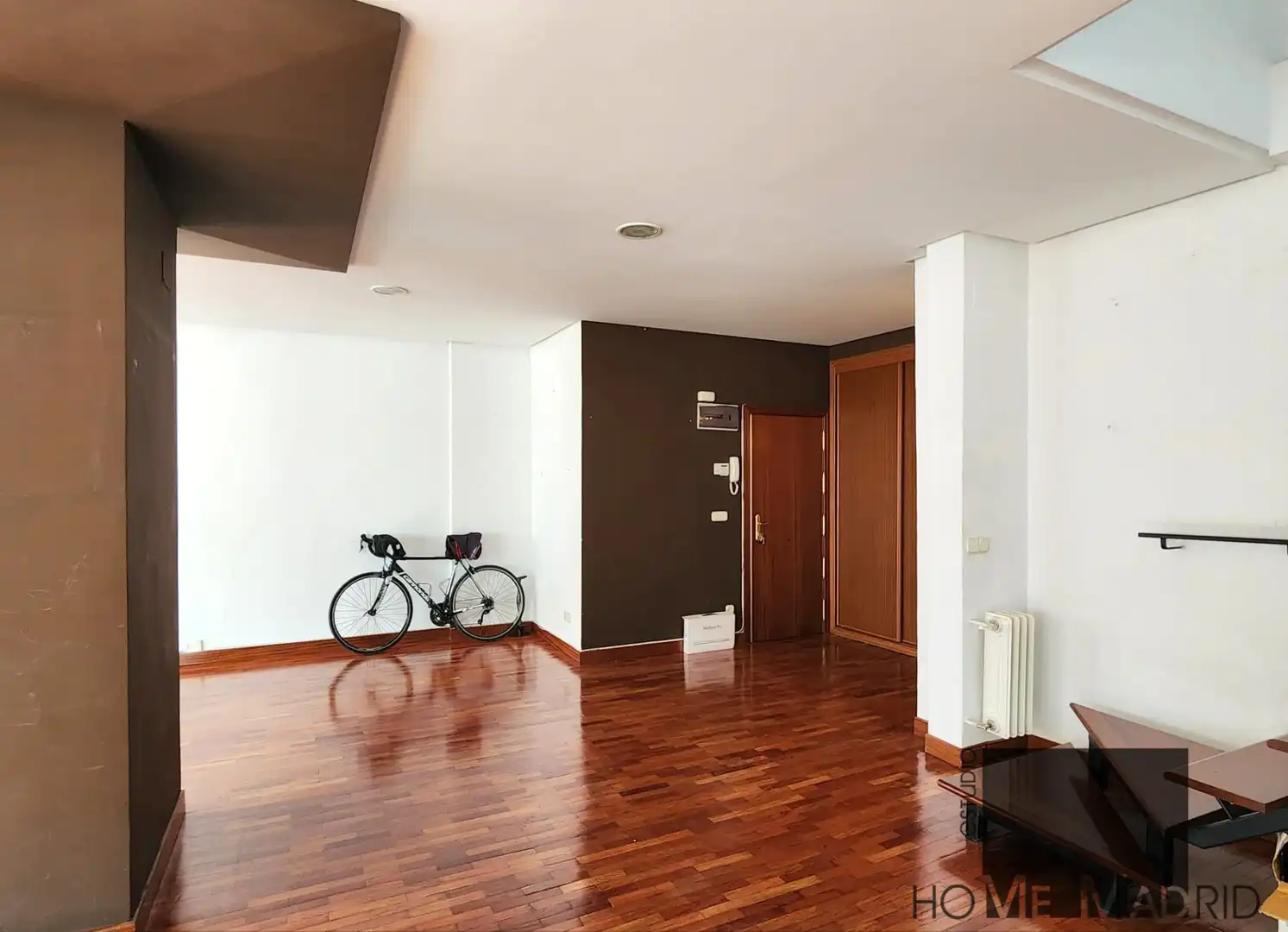 Sala d'estar de Dúplex de lloguer en Madrid amb Aire condicionat i Calefacció