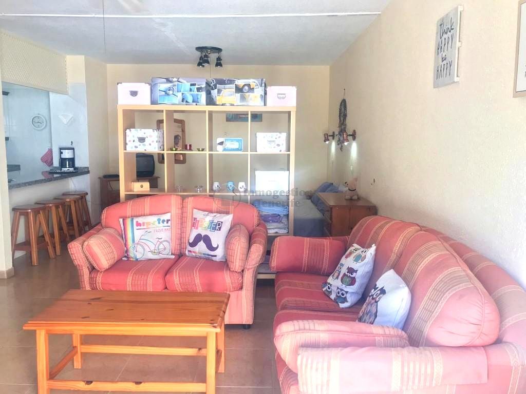 Sala d'estar de Estudi en venda en Arona amb Terrassa i Moblat