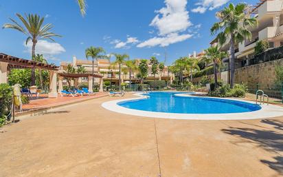 Swimming pool of Single-family semi-detached for sale in Marbella  with Air Conditioner, Heating and Private garden