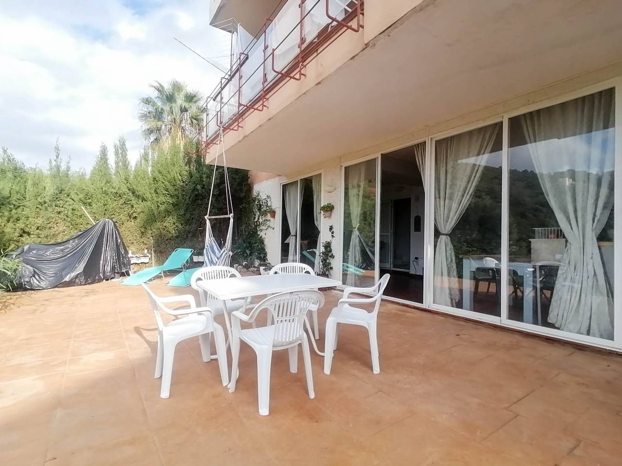 Terrassa de Casa adosada en venda en Estepona amb Aire condicionat, Calefacció i Jardí privat