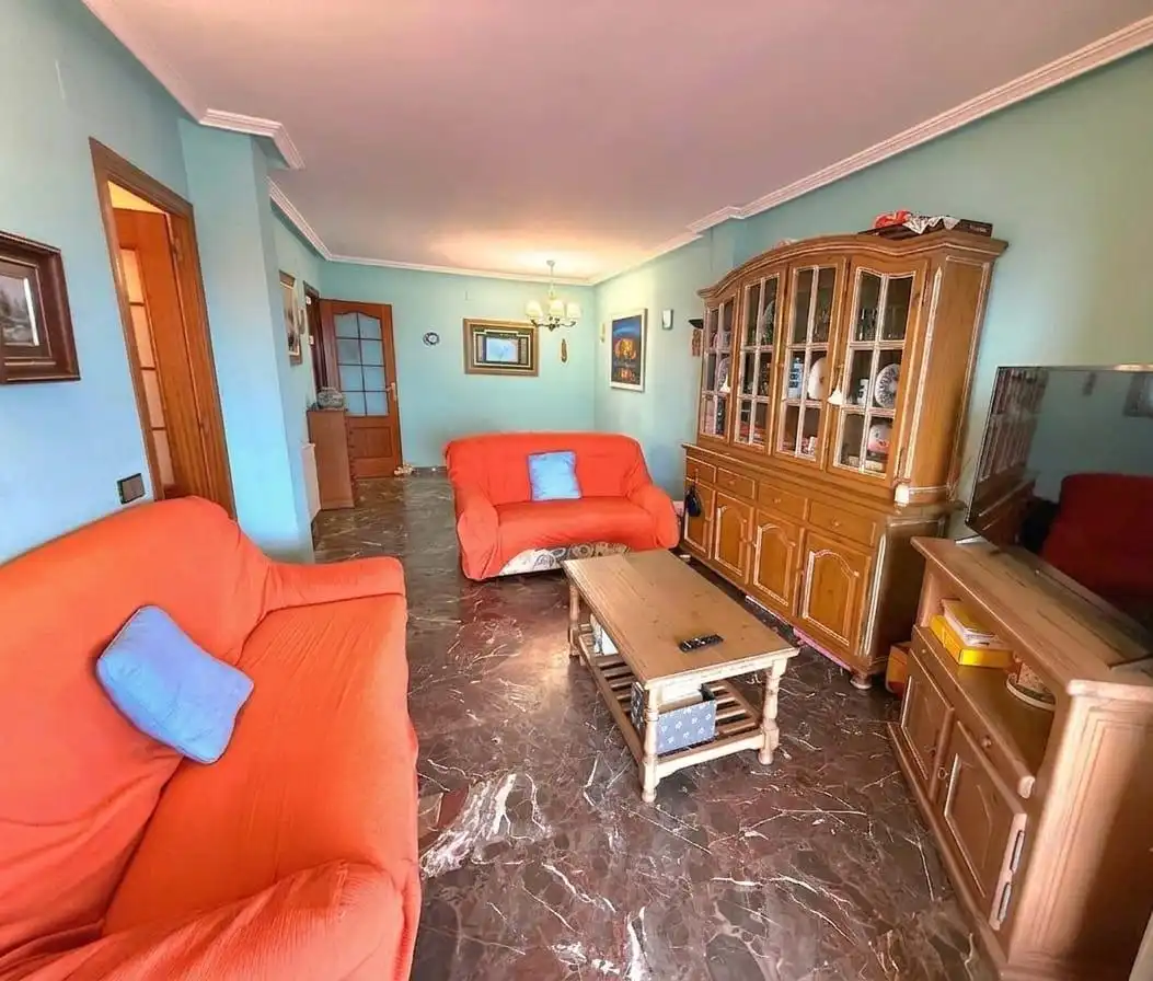 Sala de estar de Apartamento en venta en Calafell con Calefacción, Jardín privado y Terraza