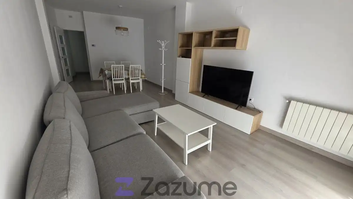 Sala de estar de Piso de alquiler en  Albacete Capital con Aire acondicionado, Calefacción y Trastero