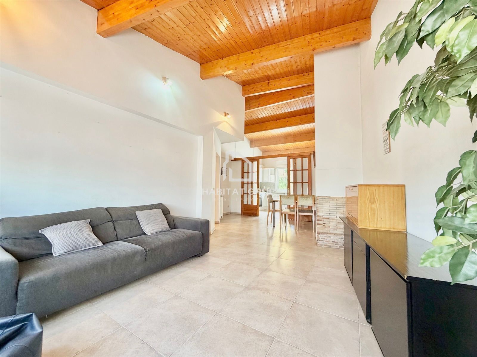 Sala de estar de Casa o chalet en venta en Girona Capital con Jardín privado y Terraza