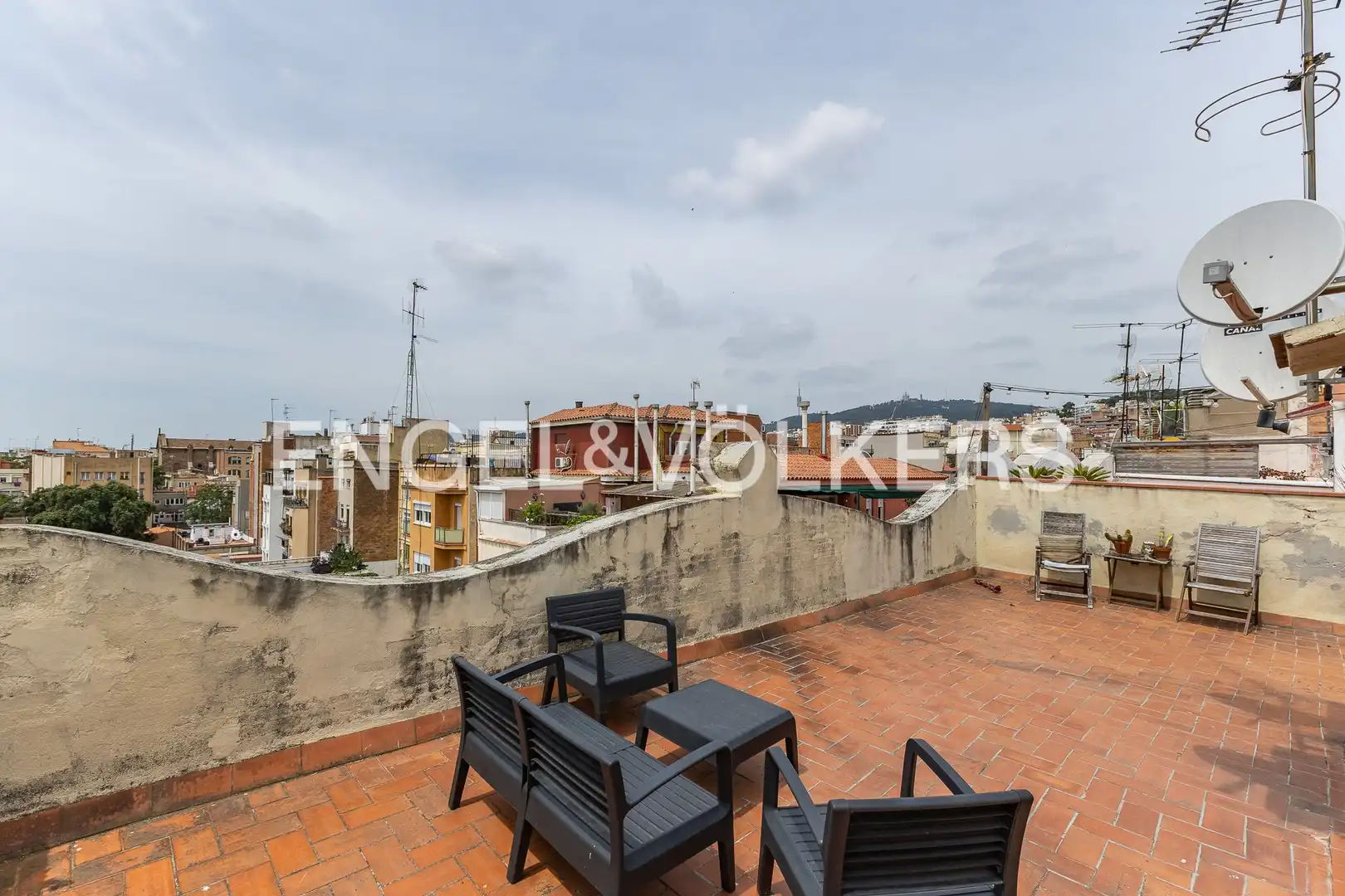 Terraza de Piso en venta en Barcelona con Aire acondicionado, Calefacción y Amueblado