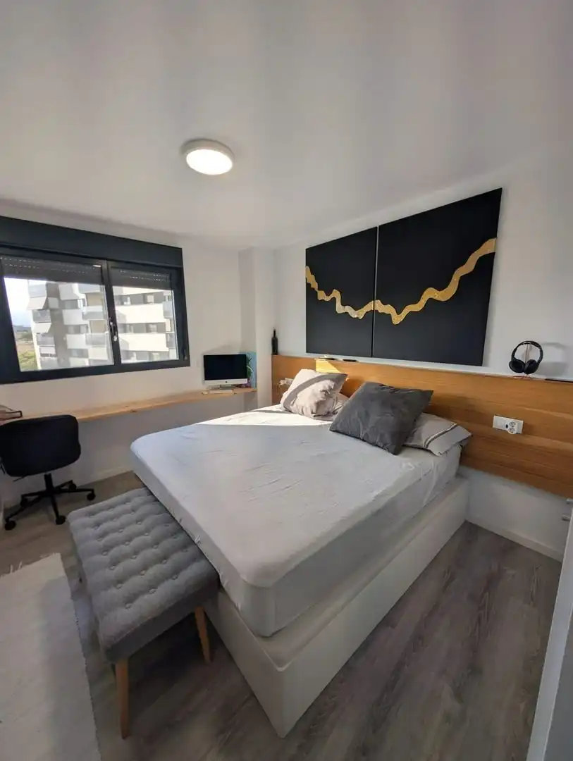 Bedroom of Flat for sale in Alicante / Alacant  with Air Conditioner, Heating and Parquet flooring