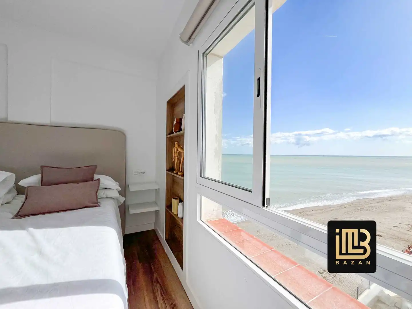 Bedroom of Flat for rent in Málaga  with Air Conditioner, Heating and Terrace