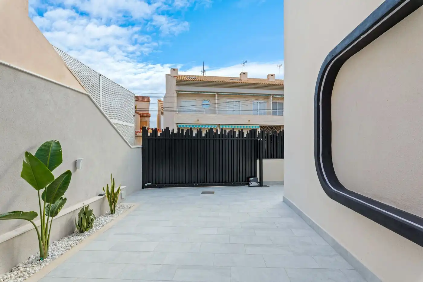 Exterior view of Houses for sale in Pilar de la Horadada  with Air Conditioner and Community pool