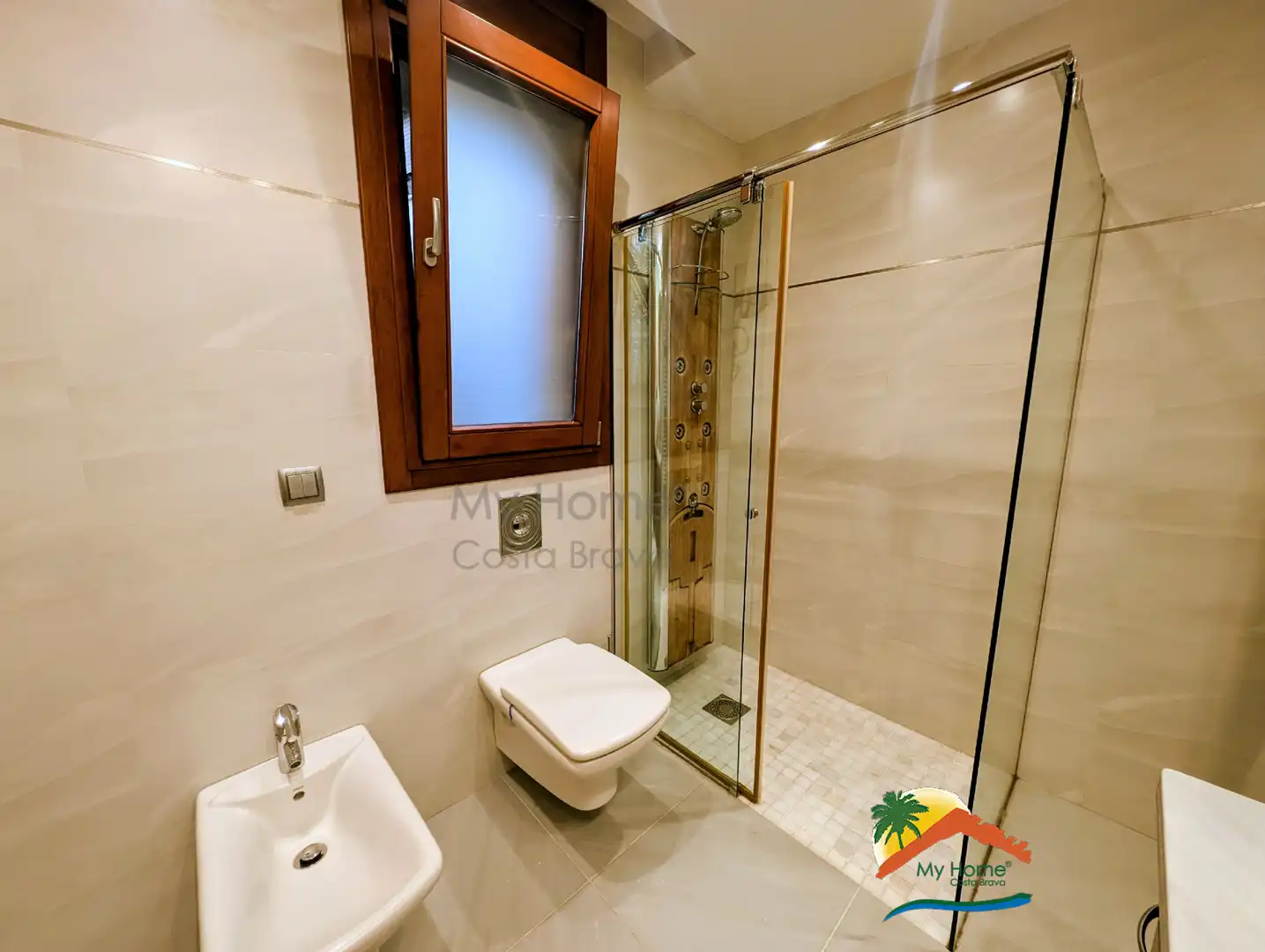 Bathroom of Houses for sale in Blanes  with Air Conditioner, Heating and Private garden