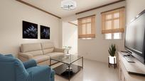 Living room of Flat for sale in  Sevilla Capital  with Air Conditioner, Heating and Balcony