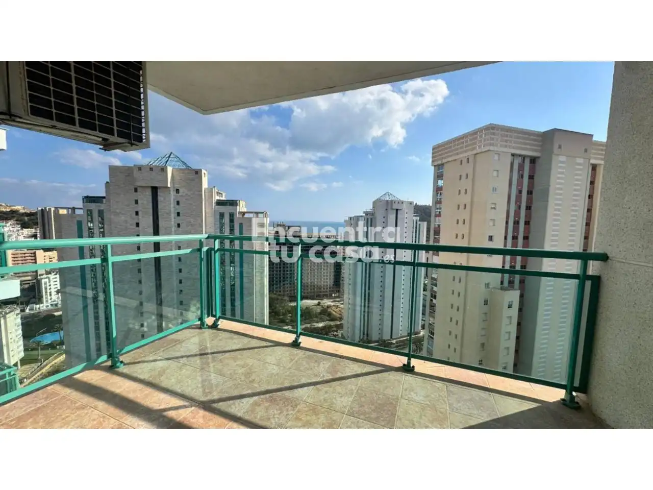 Balcony of Flat for sale in Villajoyosa / La Vila Joiosa  with Air Conditioner, Heating and Terrace