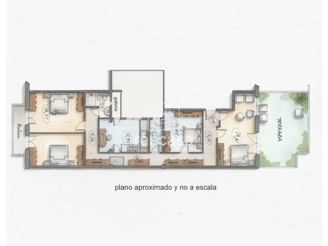 Attic for sale in Lleida  with Air Conditioner, Heating and Terrace