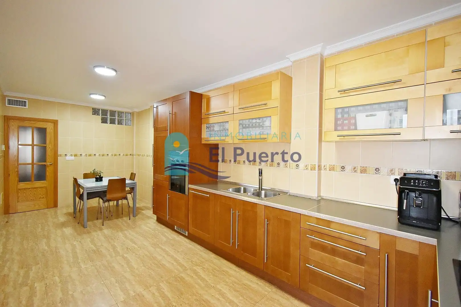 Cocina de Dúplex en venta en Mazarrón con Aire acondicionado, Calefacción y Jardín privado