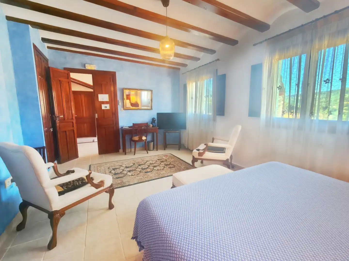 Sala de estar de Edificio en venta en La Vall de Gallinera