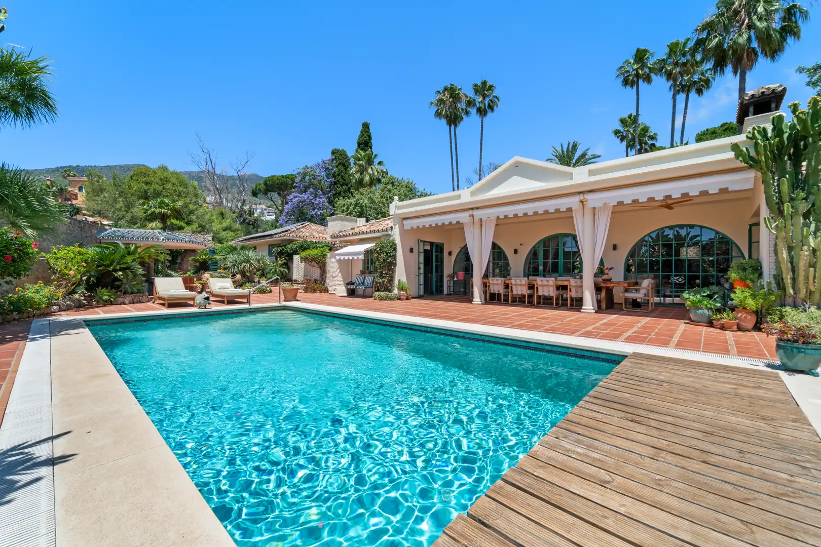 Piscina de Casa o xalet en venda en Benalmádena amb Aire condicionat, Calefacció i Jardí privat
