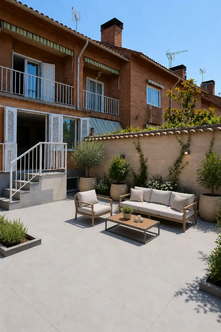 Terraza de Casa adosada en venta en Toledo con Aire acondicionado, Calefacción y Horno
