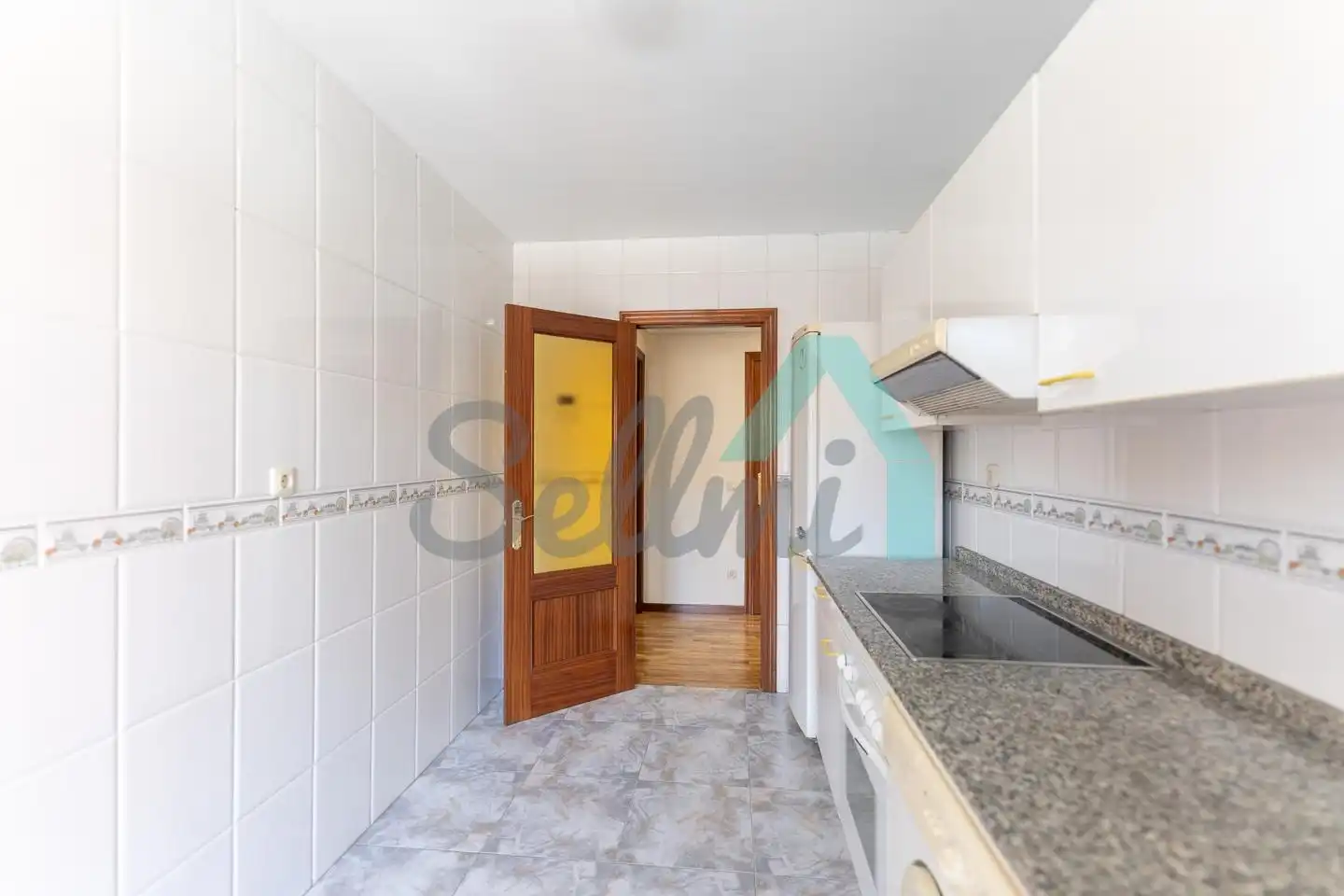 Küche von Wohnung zum Verkauf in Oviedo  mit Heizung, Parkett und Terrasse
