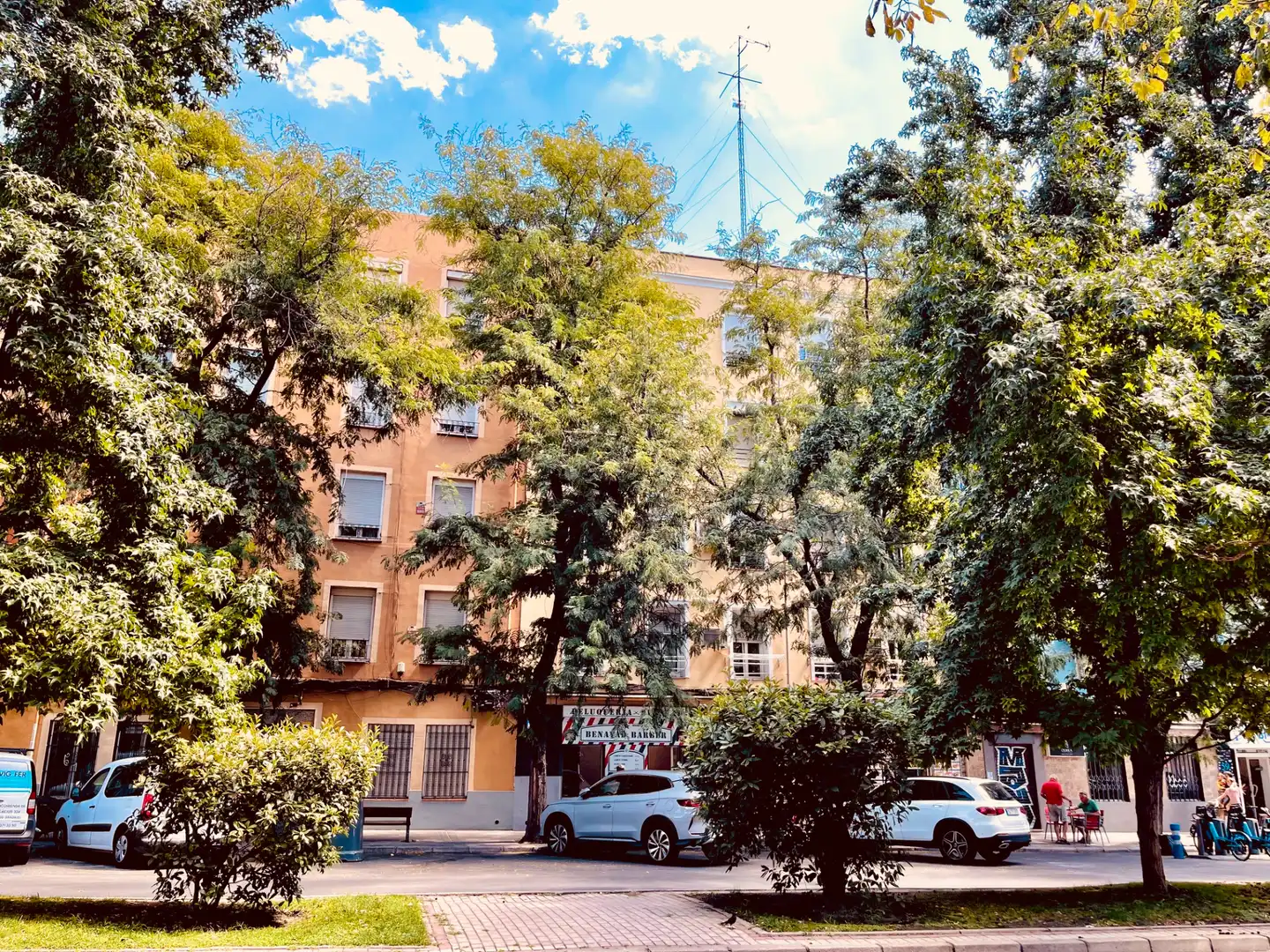 Exterior view of Apartments for rent in Madrid  with Heating, Terrace and Furnished