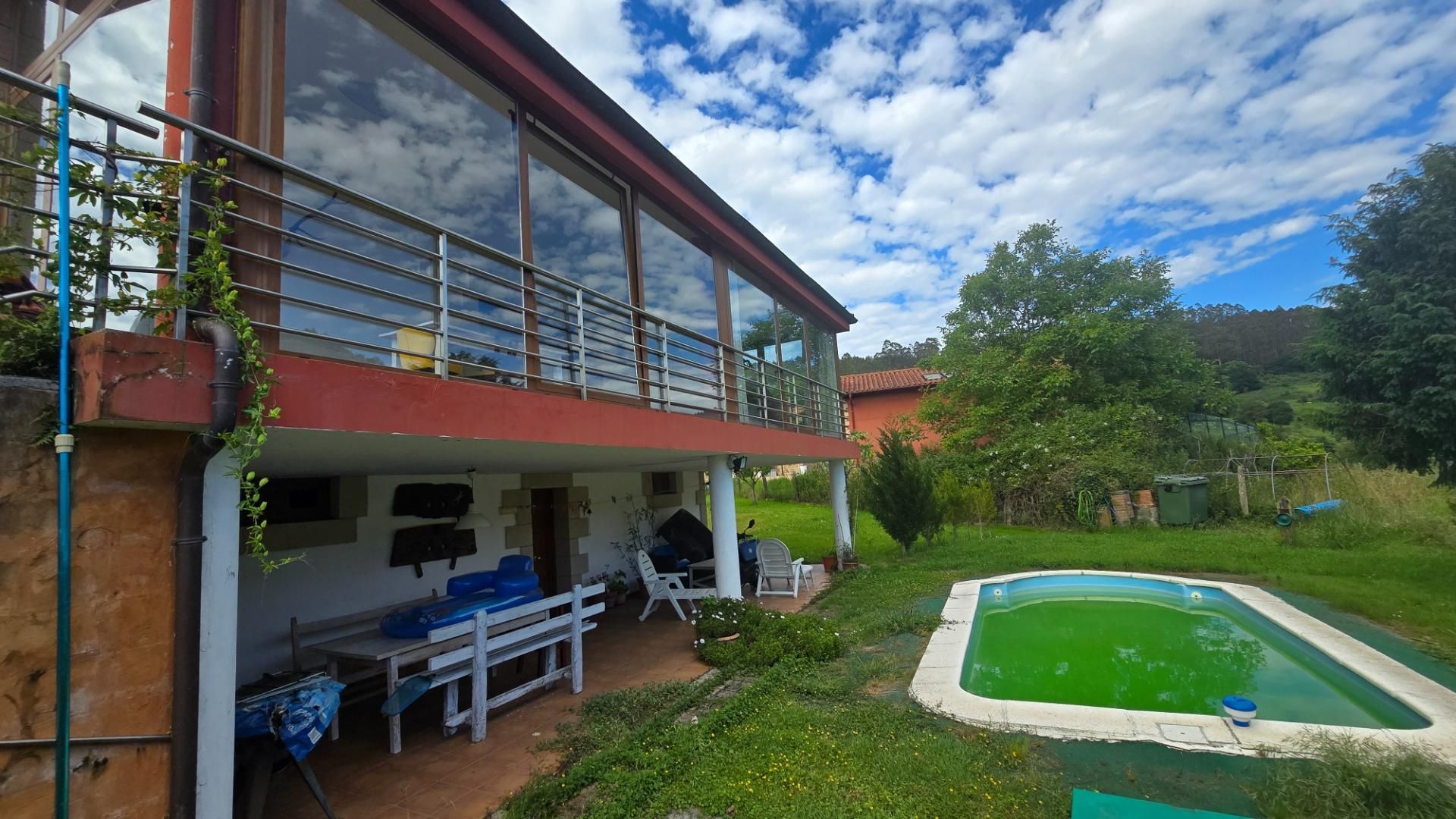 Garden of House or chalet for sale in Valdáliga  with Heating, Terrace and Swimming Pool