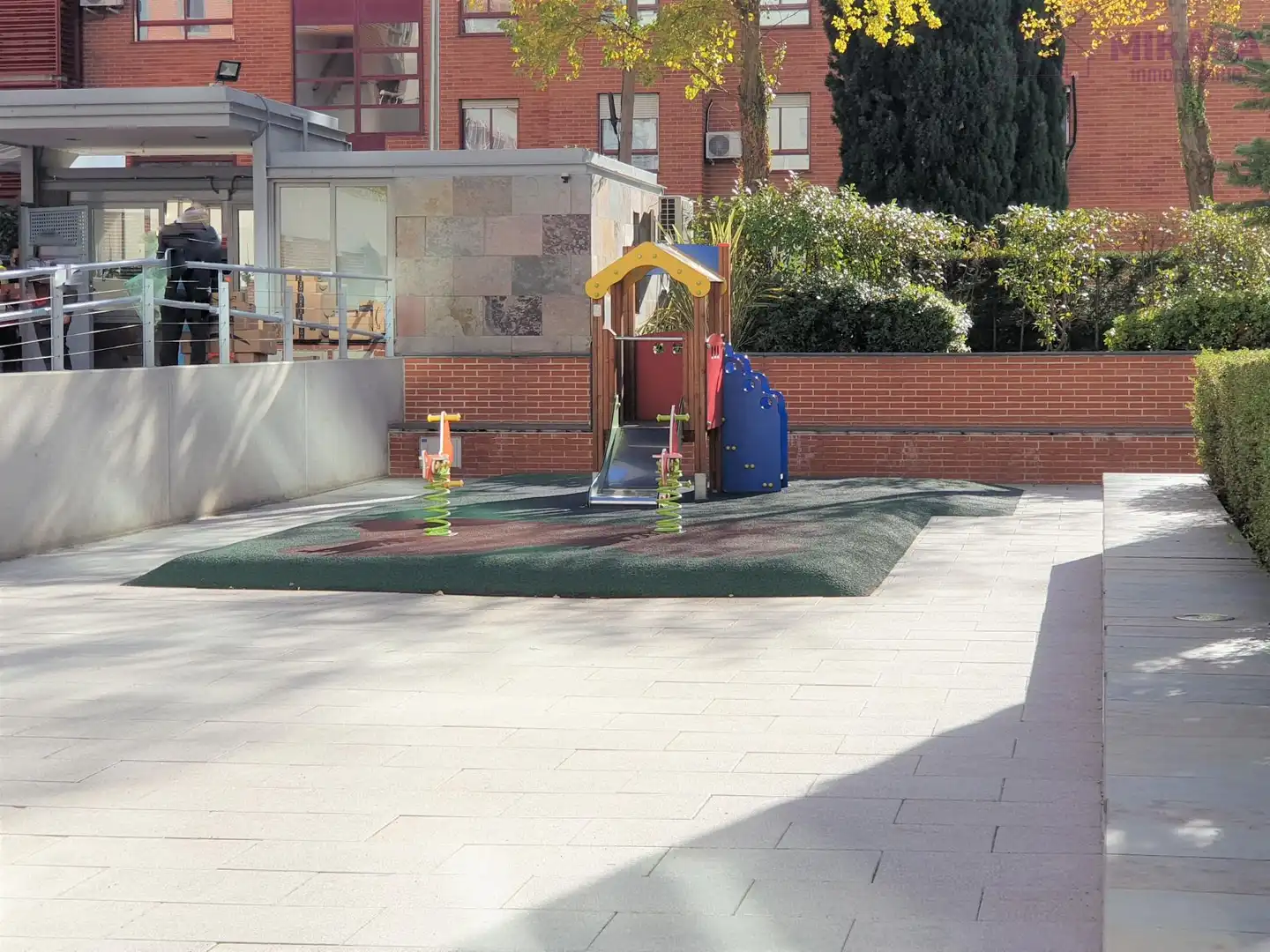 Terrace of Flat for rent in Madrid  with Air Conditioner, Heating and Community pool