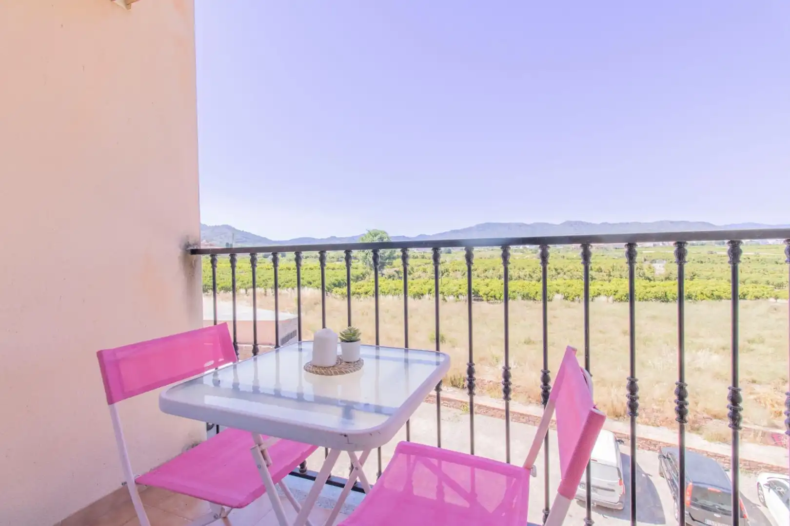 Balcony of Flat for sale in Faura  with Air Conditioner and Heating