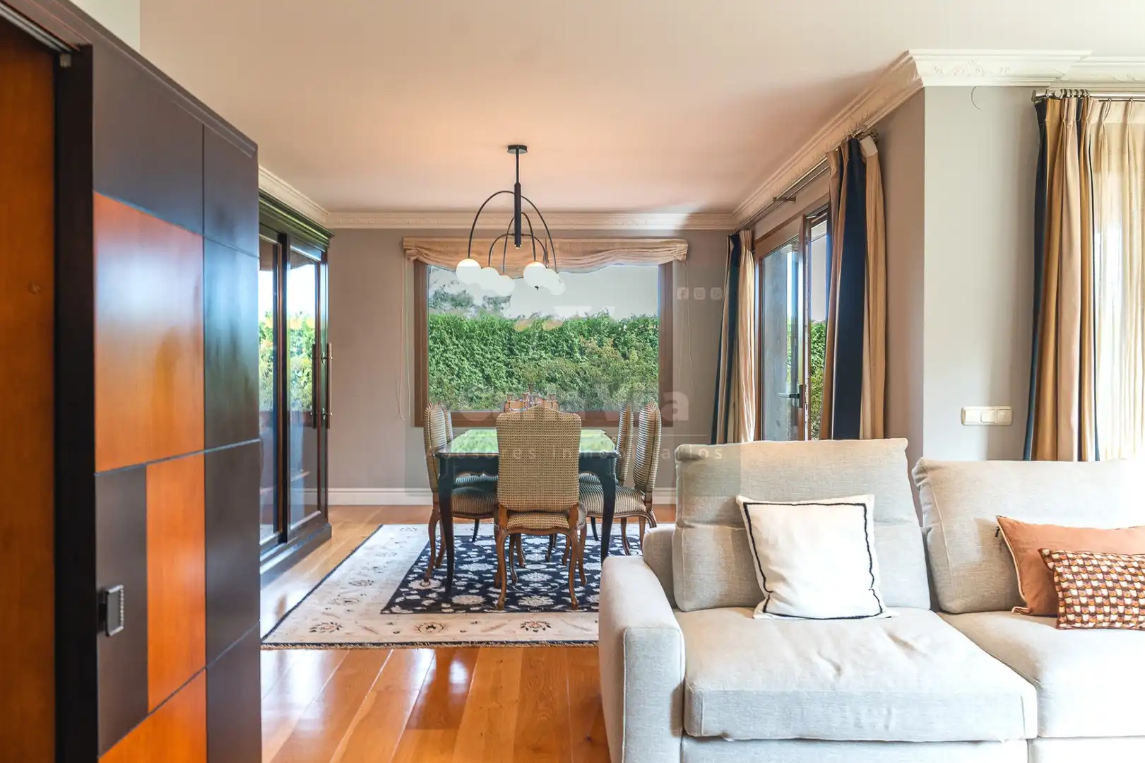 Comedor de Casa o chalet en venta en Lugo con Calefacción, Jardín privado y Parquet
