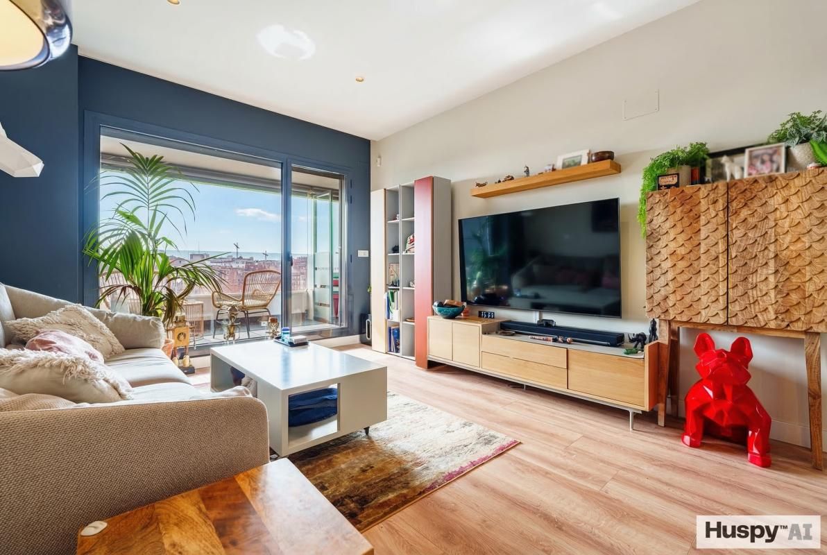 Sala de estar de Piso en venta en  Madrid Capital con Aire acondicionado, Calefacción y Jardín privado