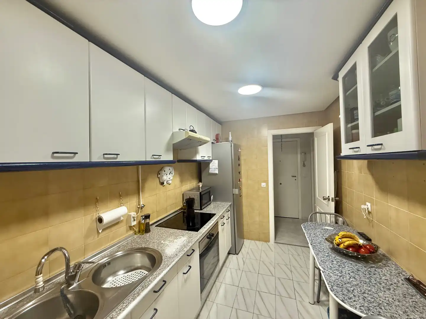 Kitchen of Flat for sale in Madrid  with Heating, Terrace and Furnished