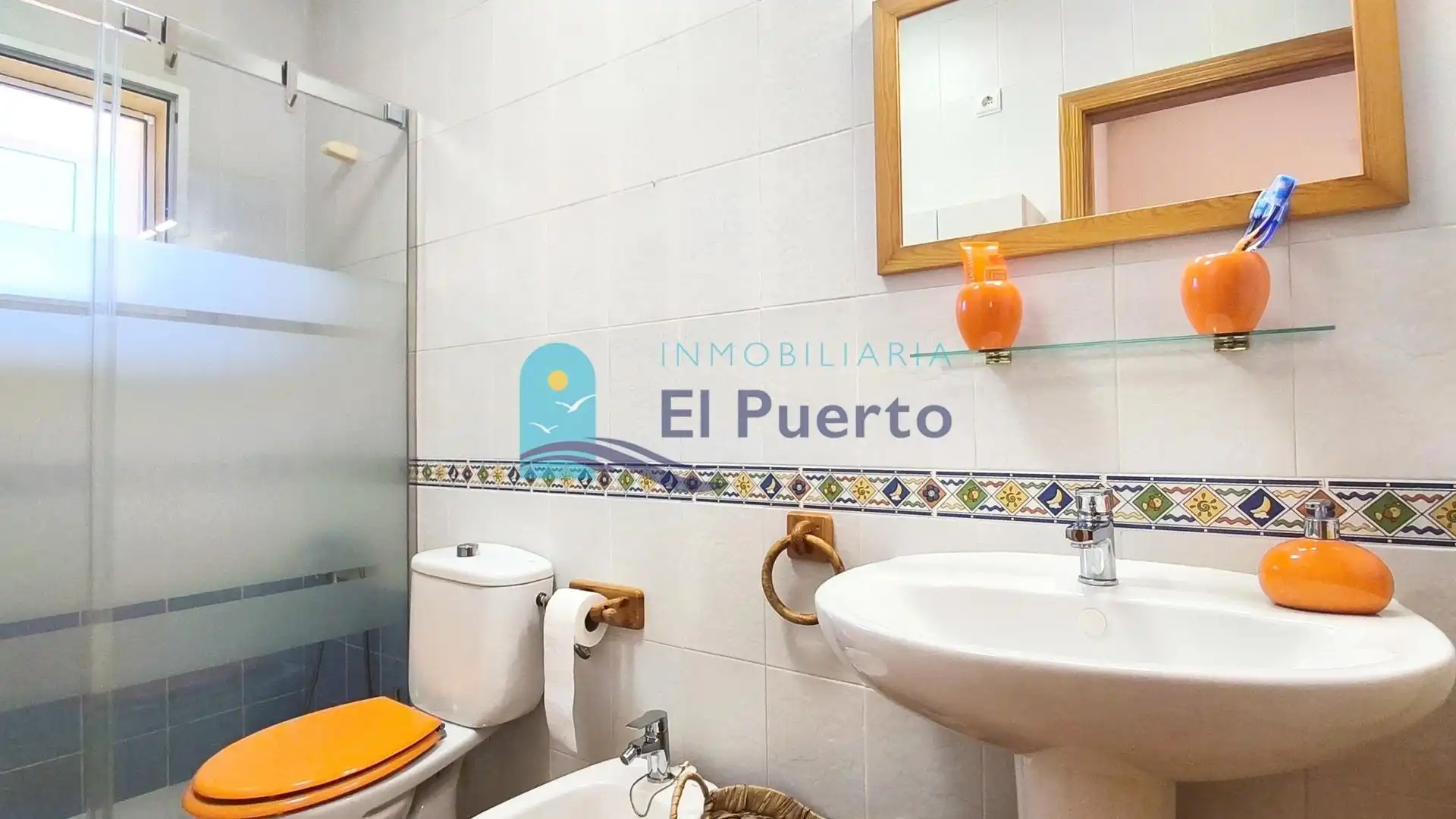 Badezimmer von Maisonette zum Verkauf in Mazarrón mit Klimaanlage, Heizung und Privatgarten