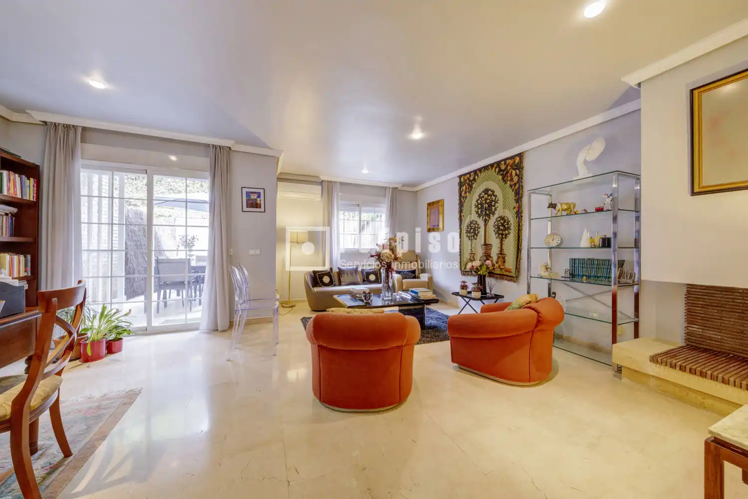 Sala de estar de Casa o chalet en venta en Las Rozas de Madrid con Jardín privado, Terraza y Trastero
