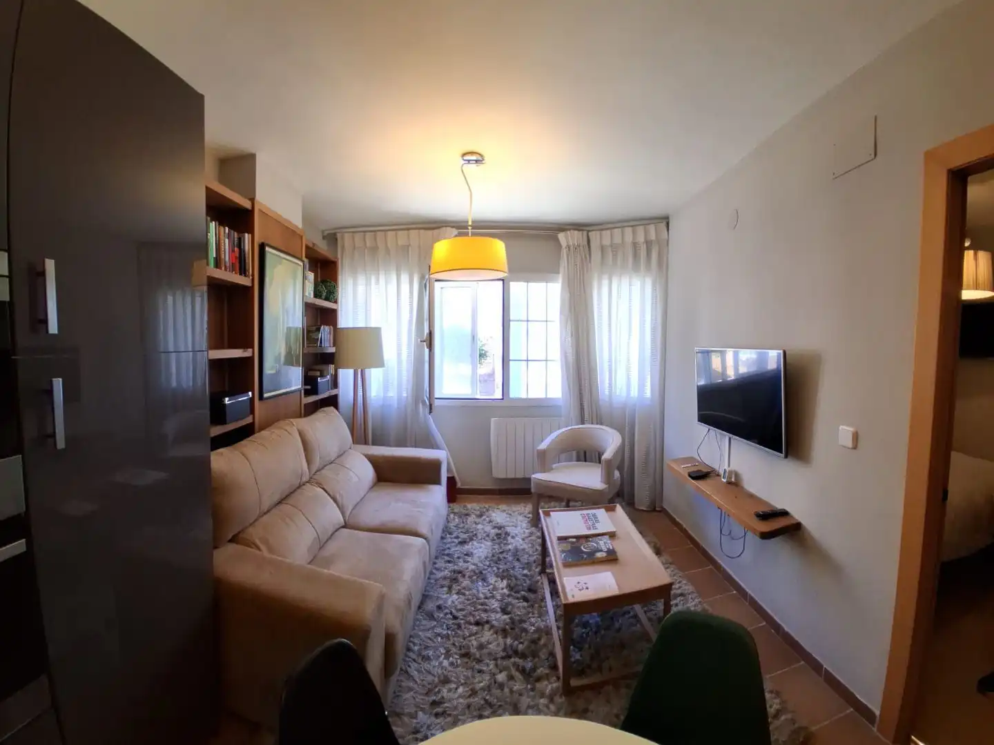 Wohnzimmer von Wohnung zur Miete in Zona alta