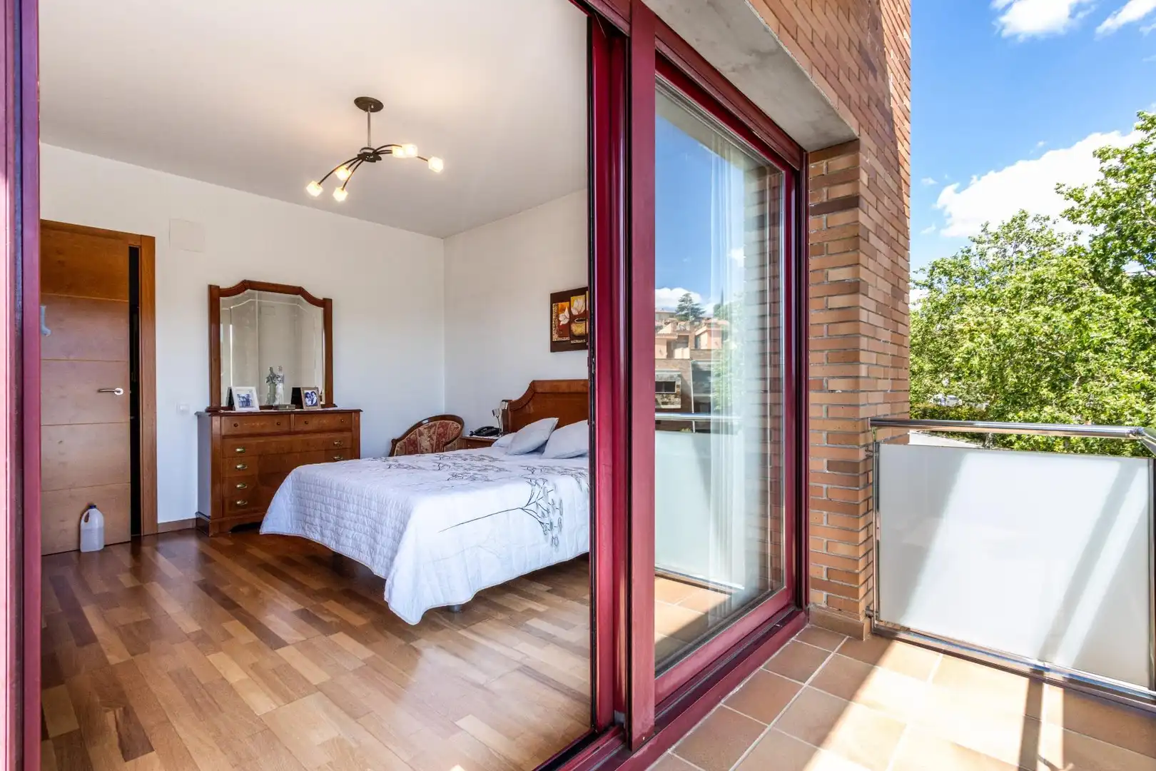Bedroom of Houses for sale in Castellar del Vallès  with Air Conditioner, Heating and Private garden