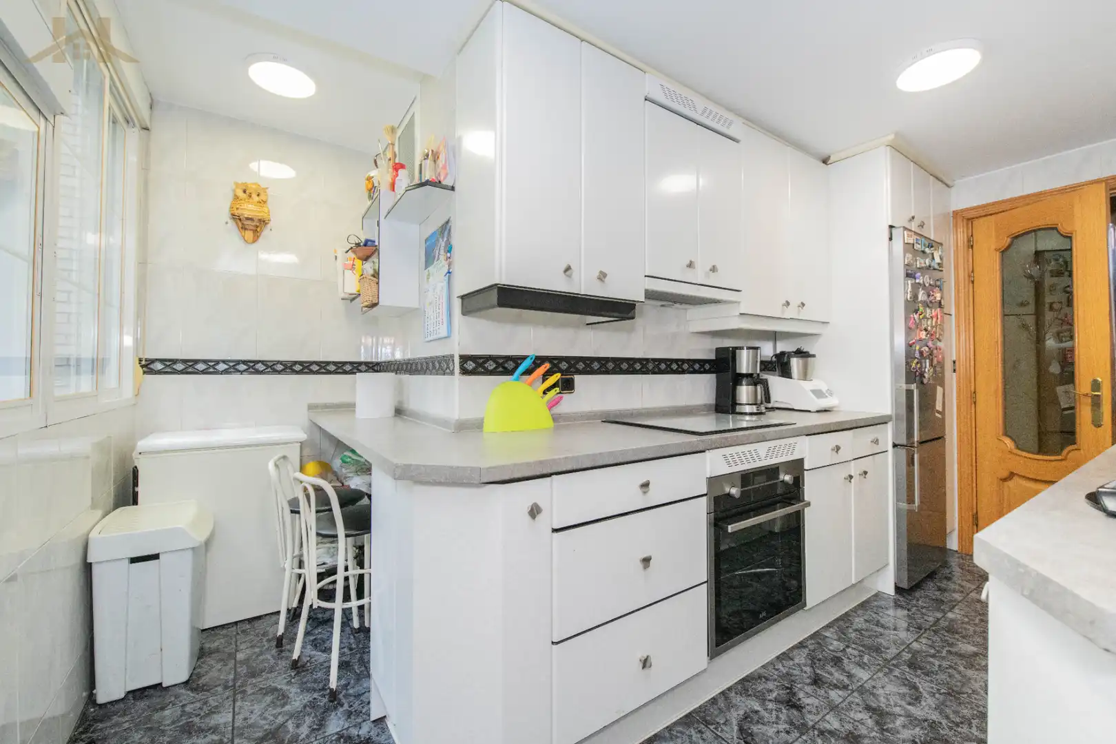 Küche von Wohnung zum Verkauf in Coslada mit Klimaanlage und Heizung