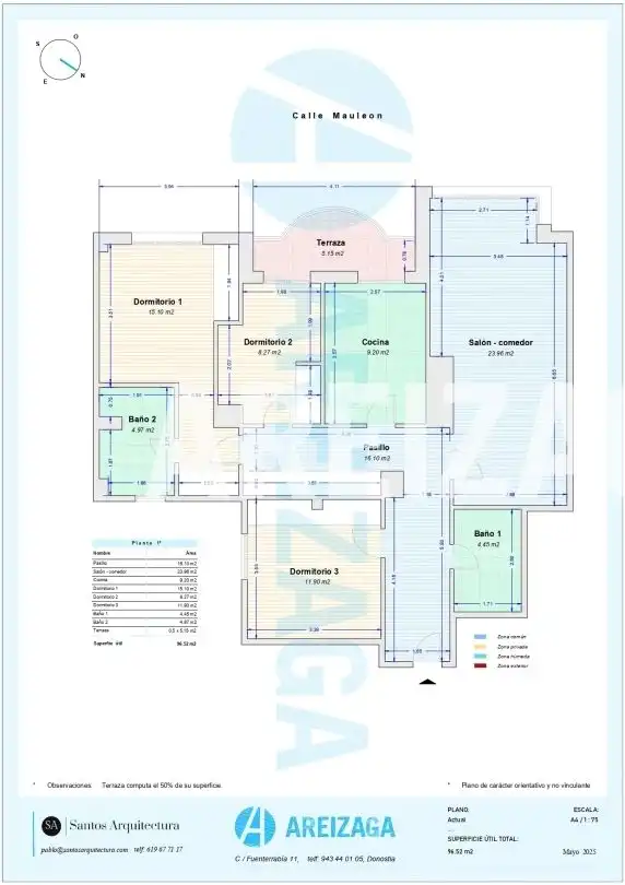 Piso en venta en Donostia - San Sebastián  con Calefacción, Terraza y Trastero