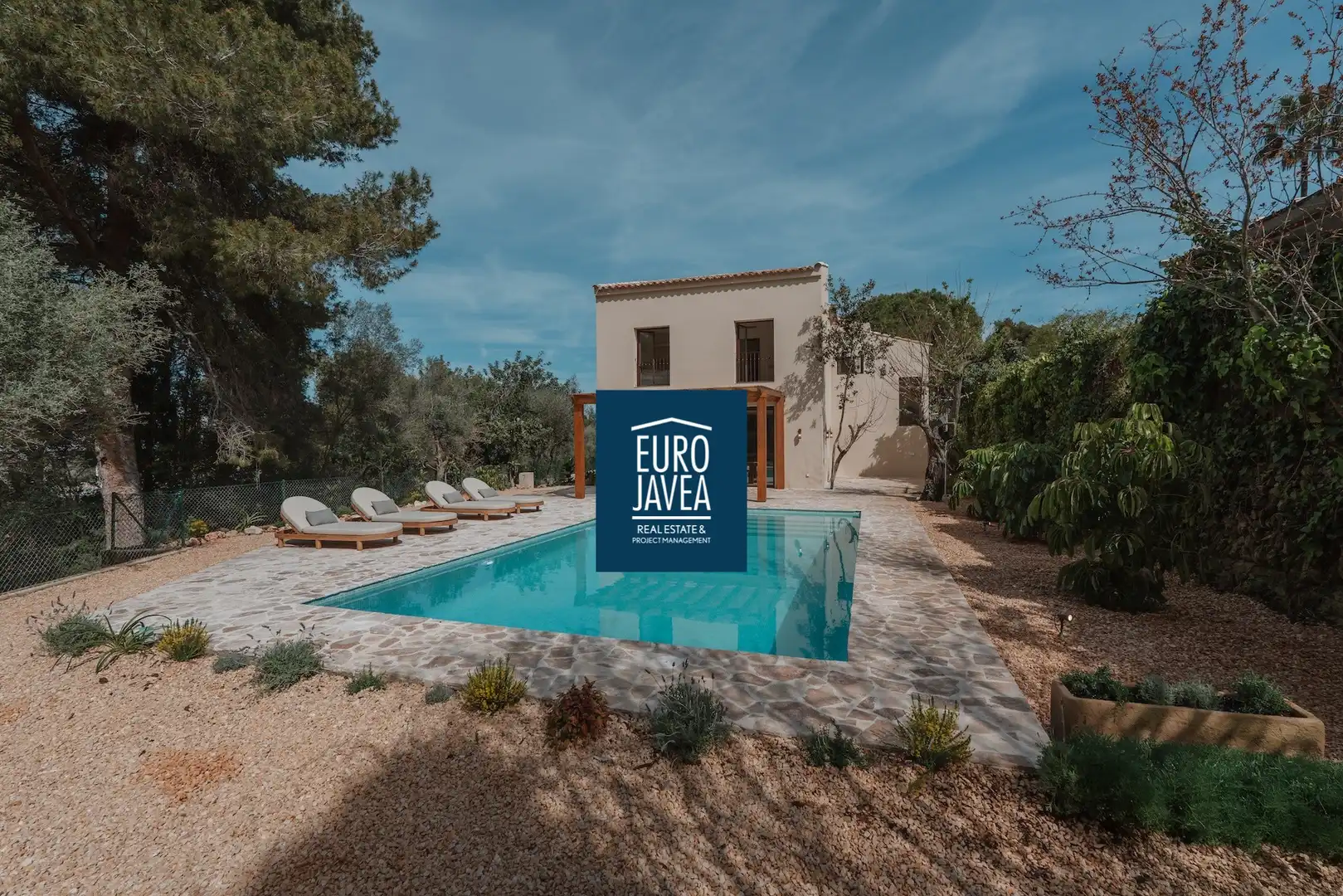 Exterior view of Houses for sale in Jávea / Xàbia  with Air Conditioner, Private garden and Terrace